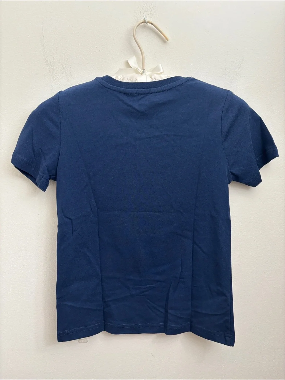 H&M Navy Reversible Sequin 'Floss Mode' Short Sleeve Tee